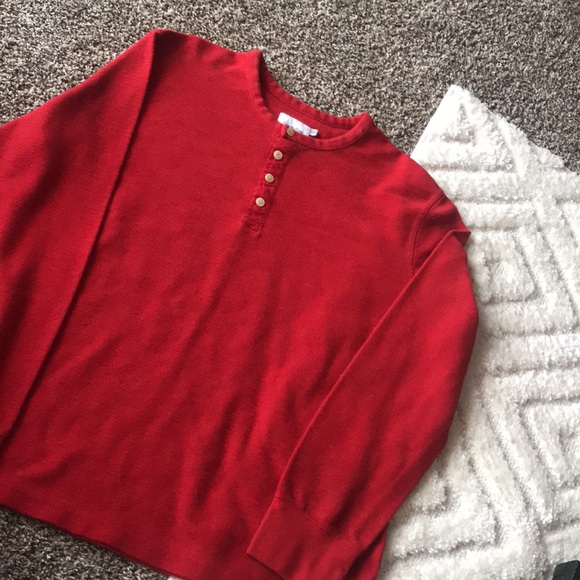 Red Goodfellow Men’s warm thermal style shirt ♥️♥️ - Picture 3 of 6